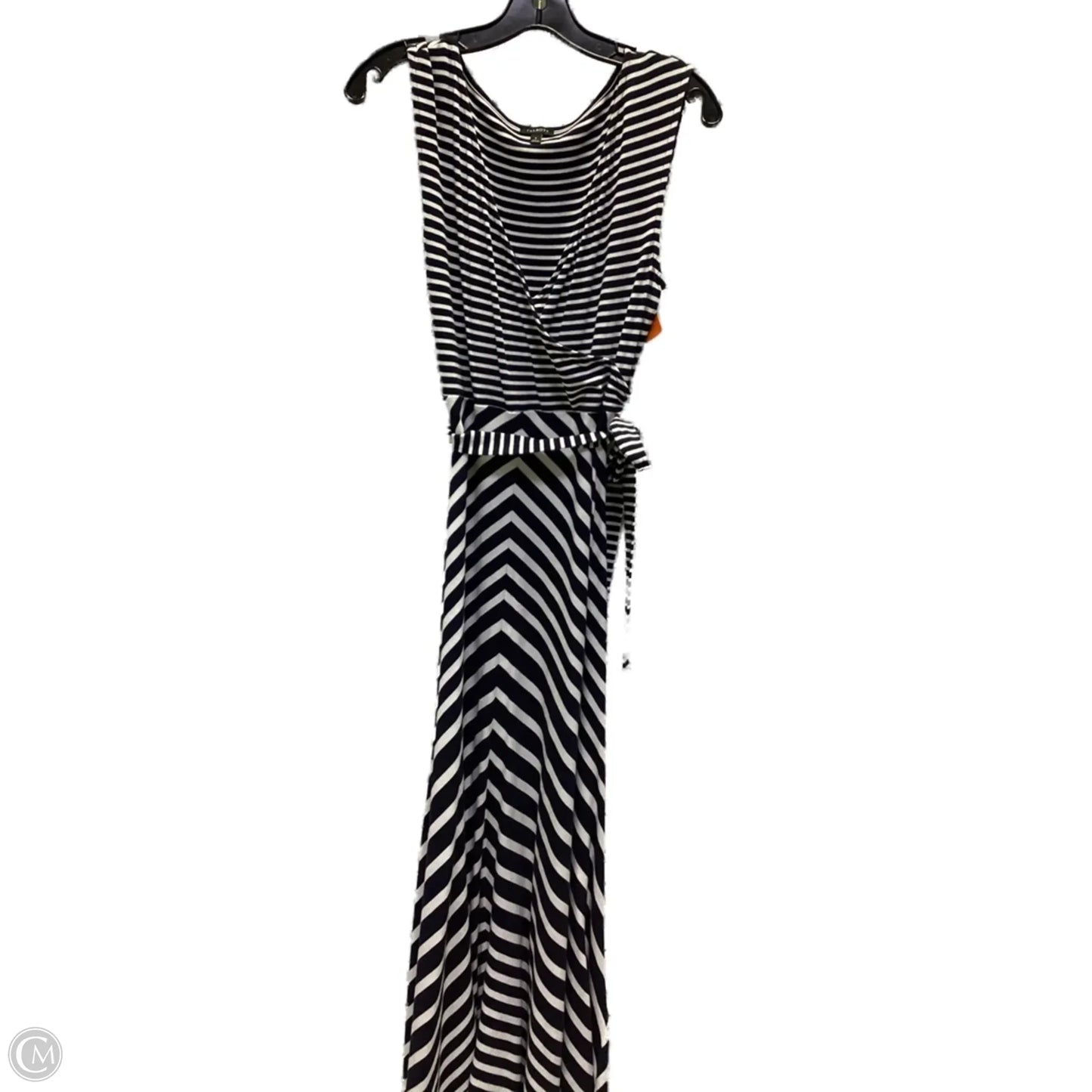 Dress Casual Maxi By Talbots In Striped Pattern, Size: S