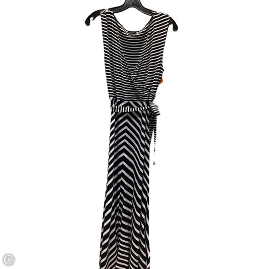 Dress Casual Maxi By Talbots In Striped Pattern, Size: S