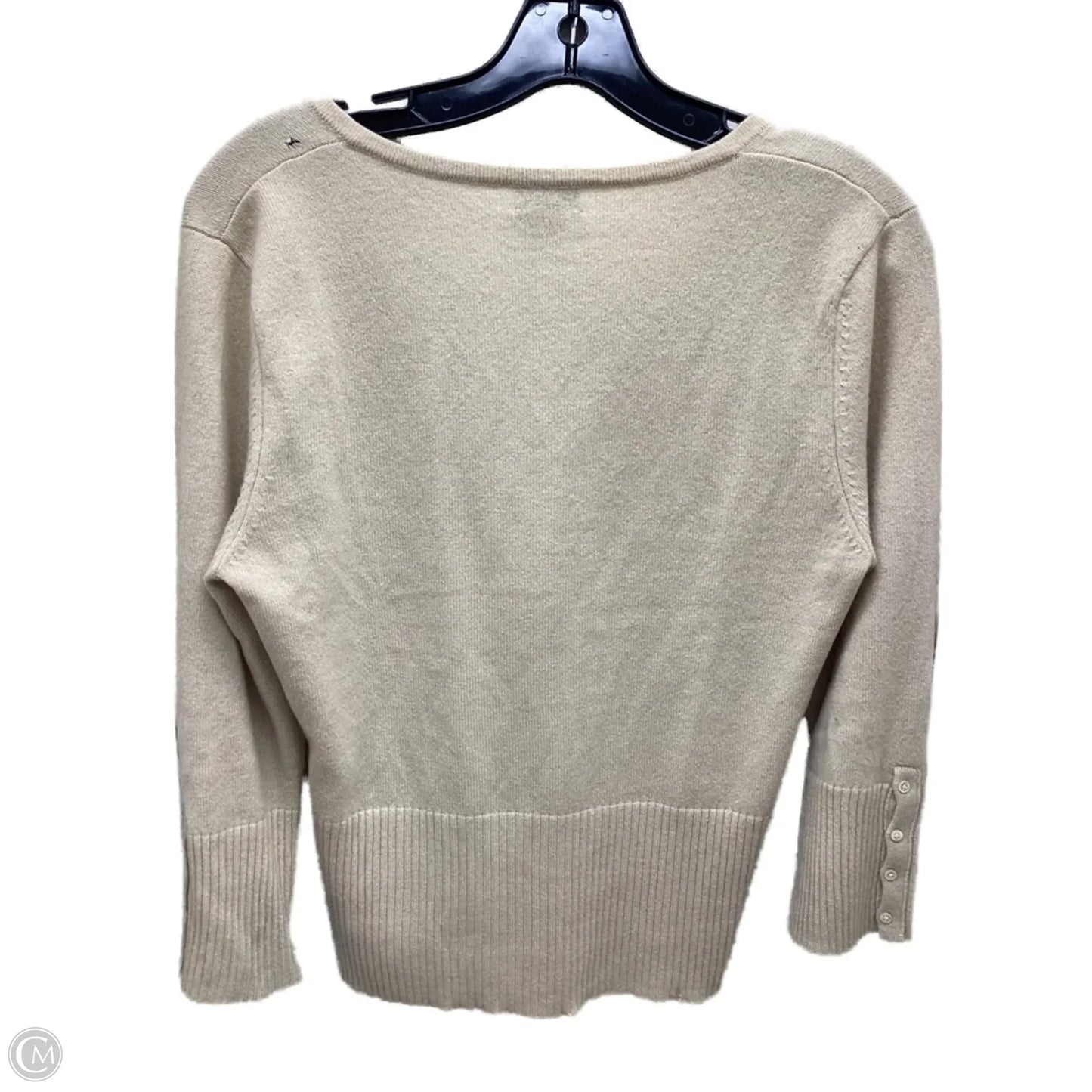 Top 3/4 Sleeve By Halogen In Tan, Size: M