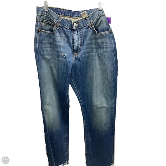 Jeans Boot Cut By Lucky Brand In Blue Denim, Size: 12