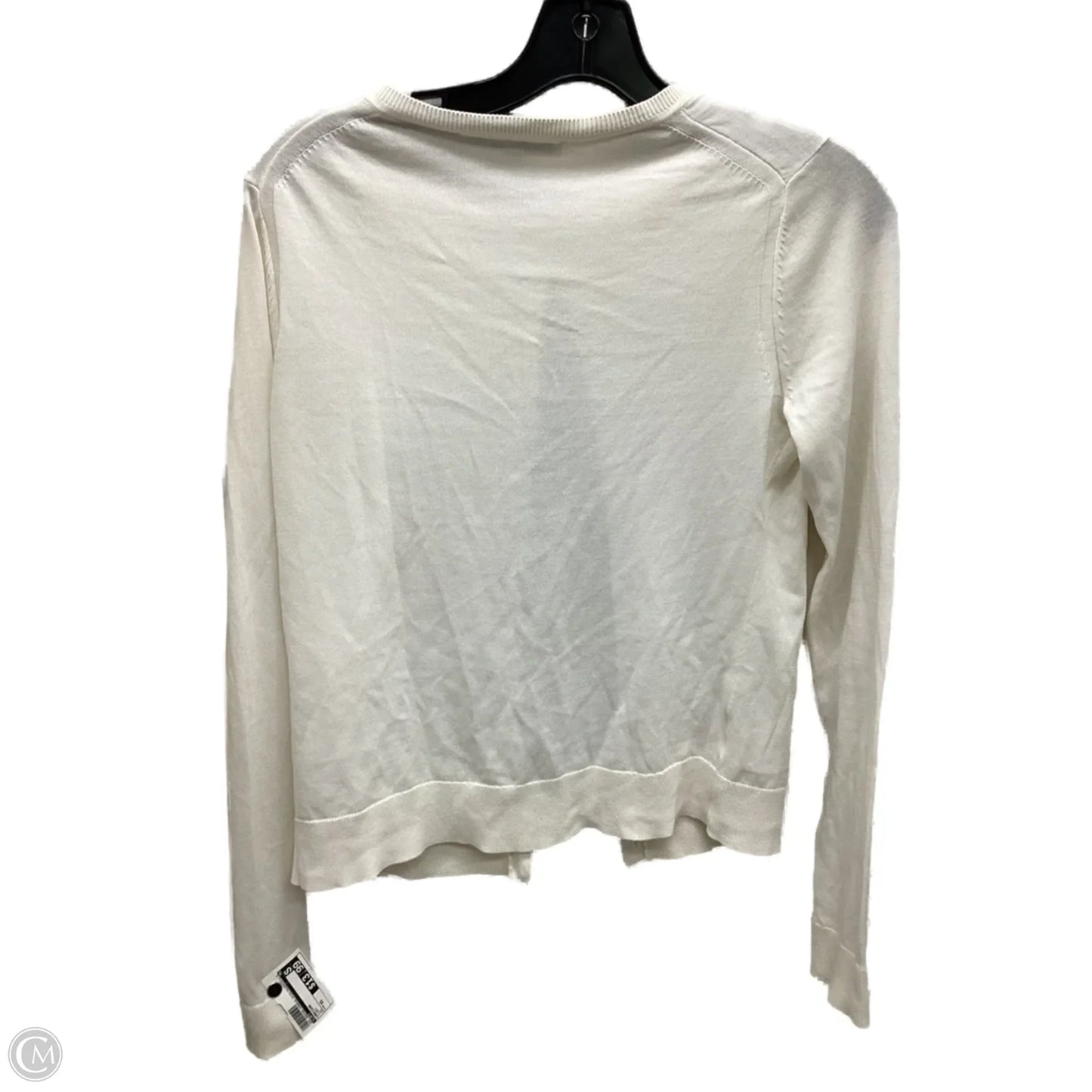Cardigan By Loft In Ivory, Size: Xs