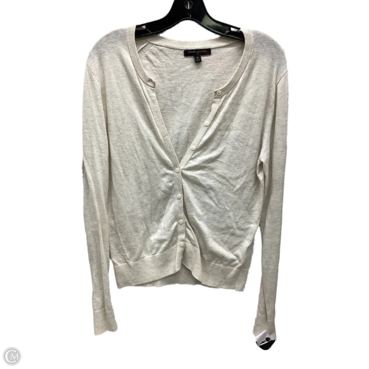Cardigan By Banana Republic In Beige, Size: M
