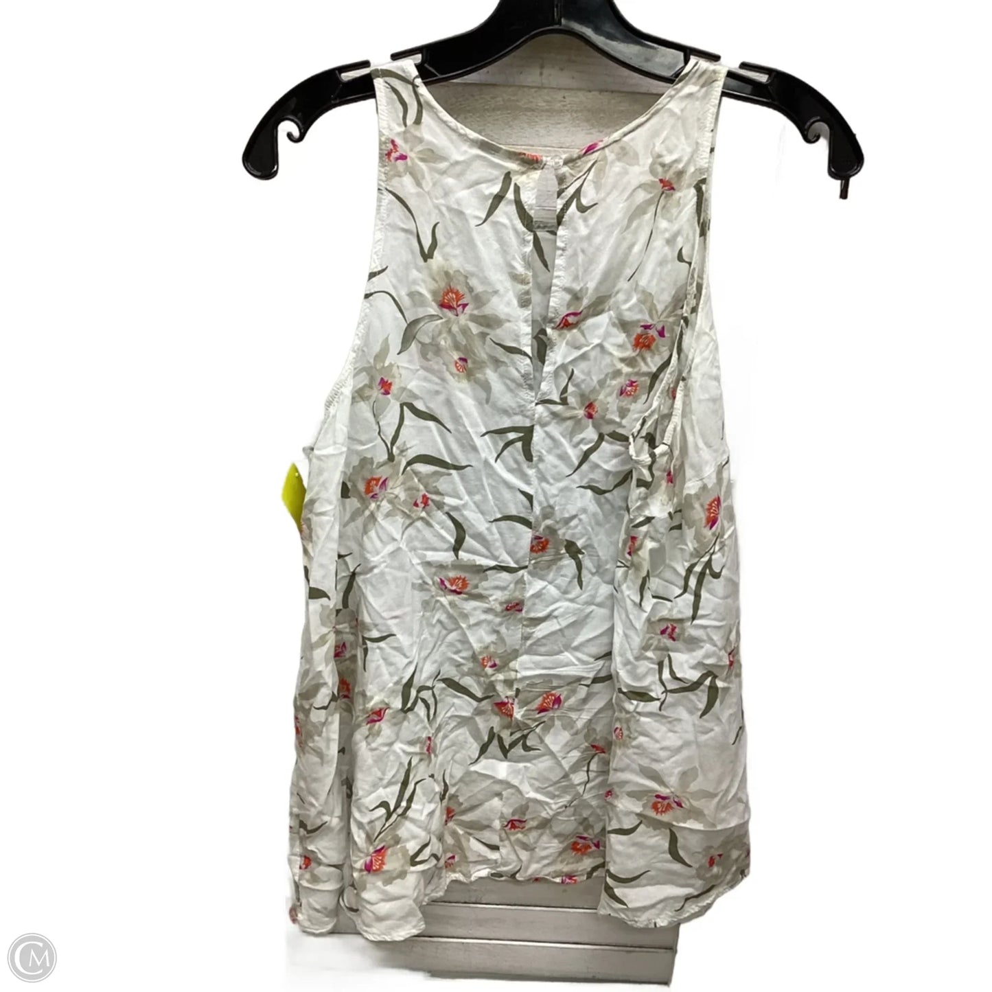 Top Sleeveless By Old Navy In Floral Print, Size: L
