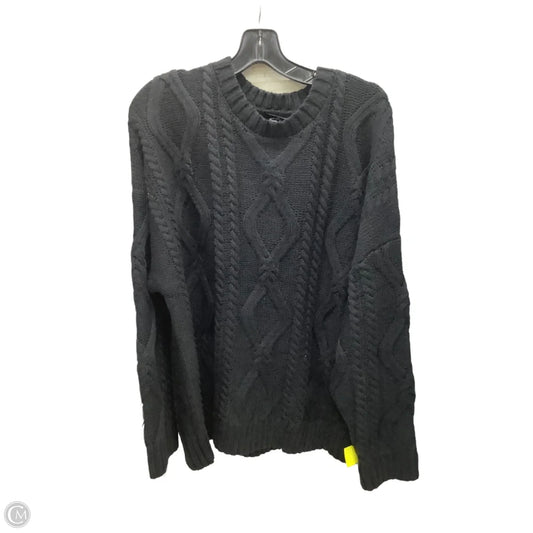 Sweater By Trendy Queen In Black, Size: Xl