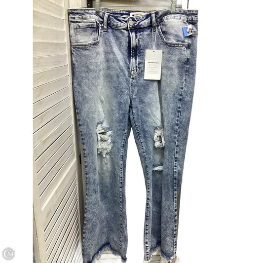 Jeans Boot Cut By Risen In Blue Denim, Size: 3x