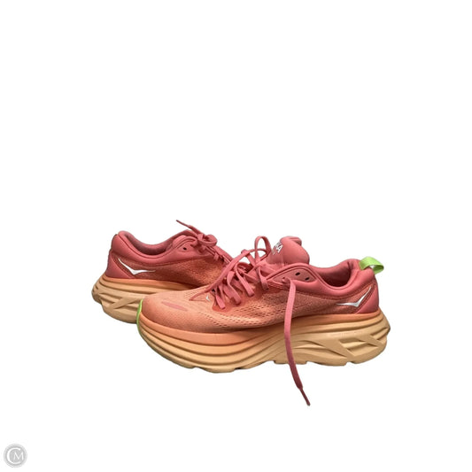 Shoes Athletic By Hoka In Pink, Size: 10