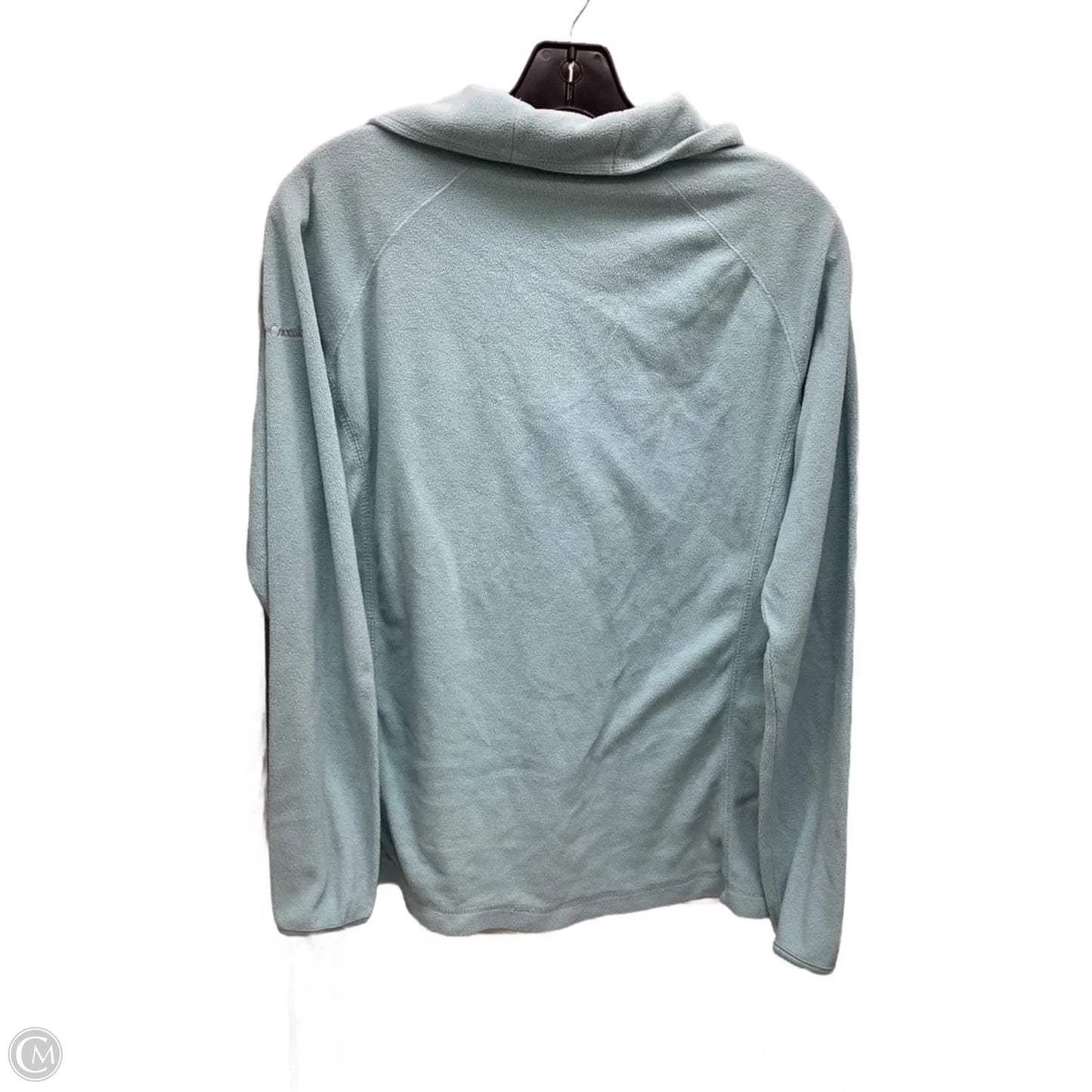 Jacket Shirt By Columbia In Blue, Size: L