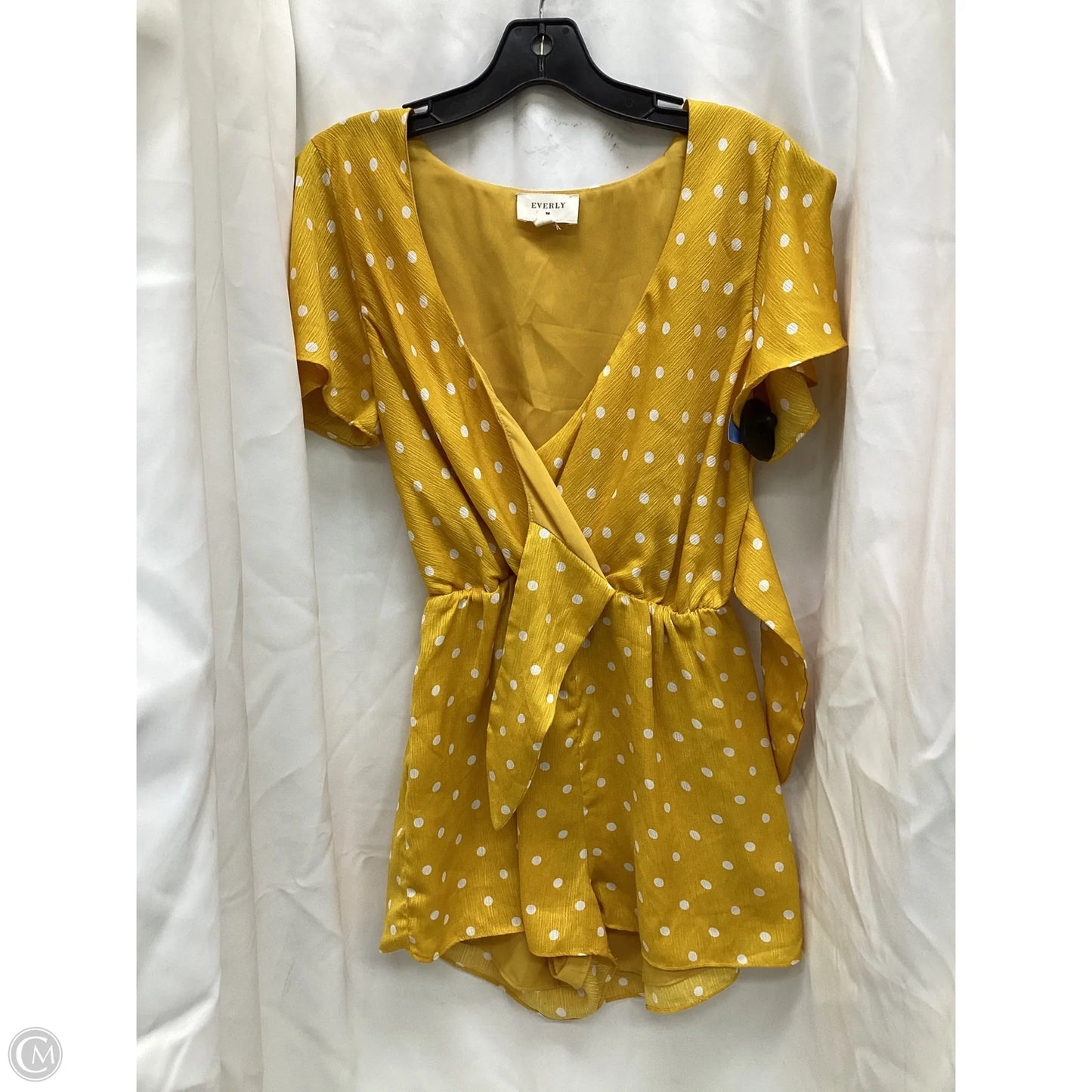 Romper By Everly In Polkadot Pattern, Size: S