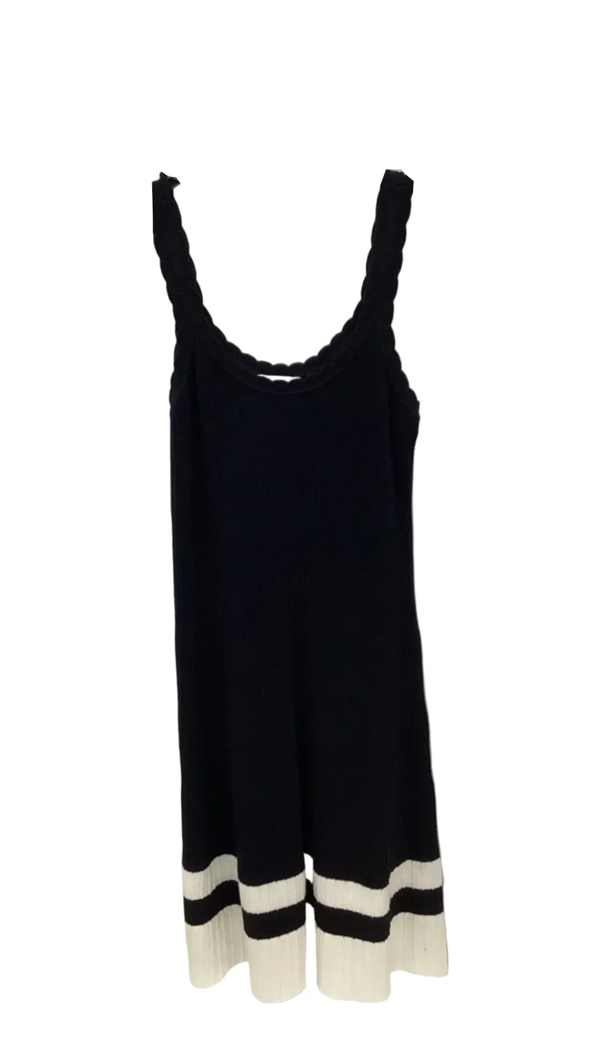 Dress Casual Midi By Elie Tahari In Black & White, Size: M