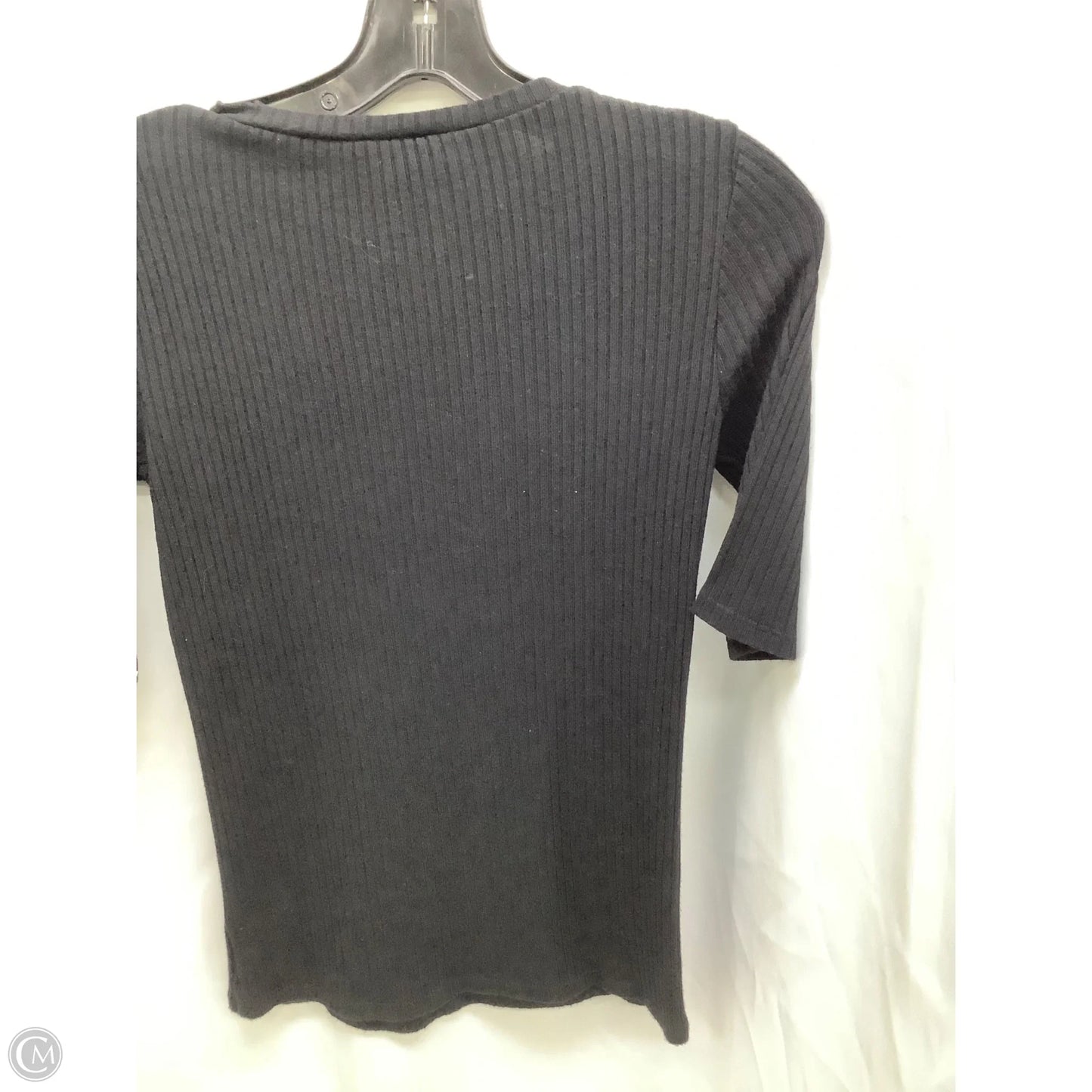 Top Short Sleeve By Reformation In Black, Size: M