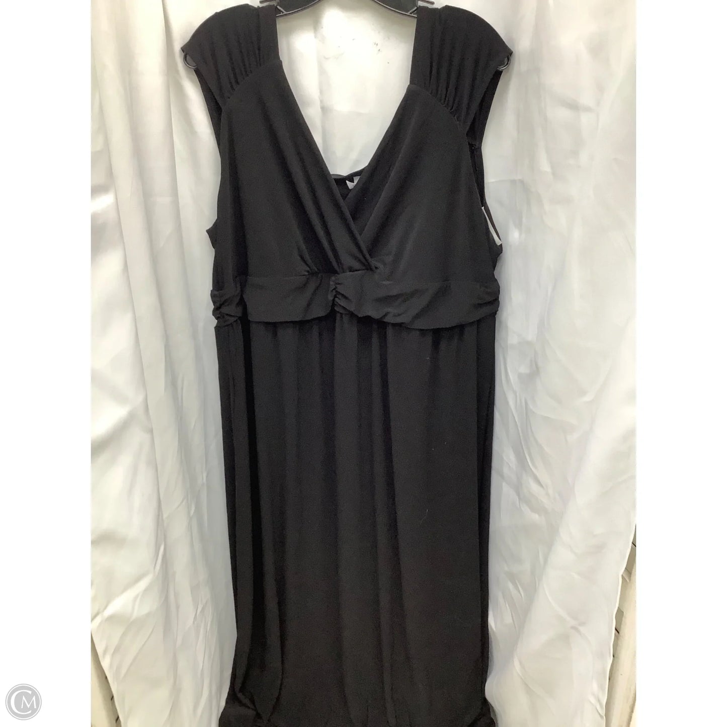 Dress Casual Maxi By Ny Collection In Black, Size: 3x