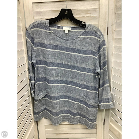 Top Long Sleeve By Pure Jill In Blue, Size: Xs