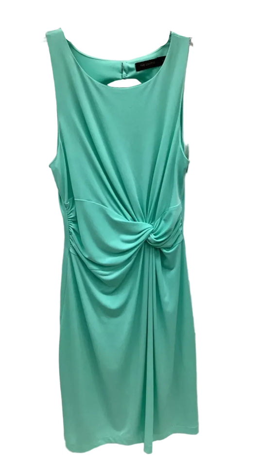 Dress Casual Midi By Limited In Aqua, Size: M