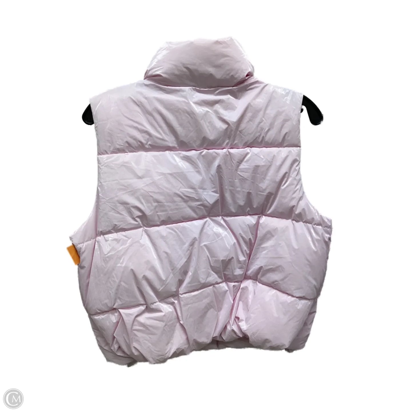 Vest Puffer & Quilted By Pink In Pink, Size: S