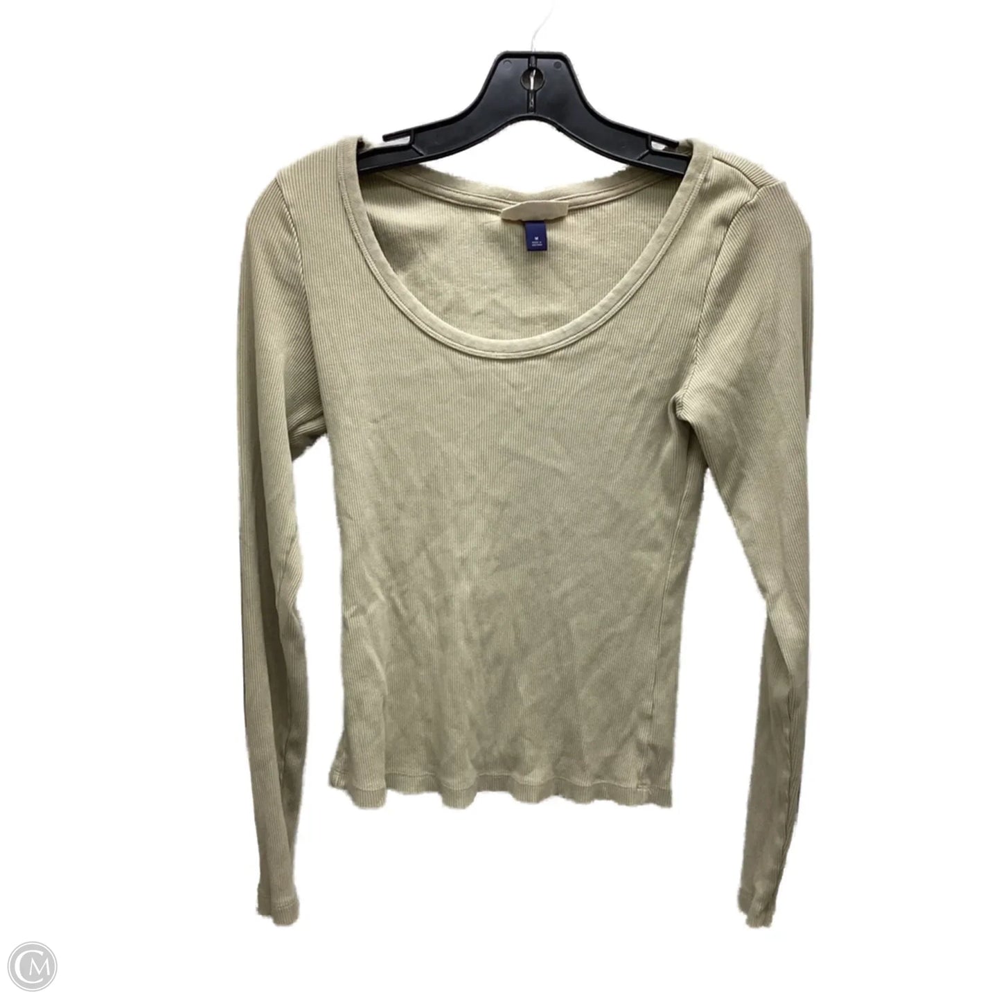 Top Long Sleeve By Universal Thread In Beige, Size: M