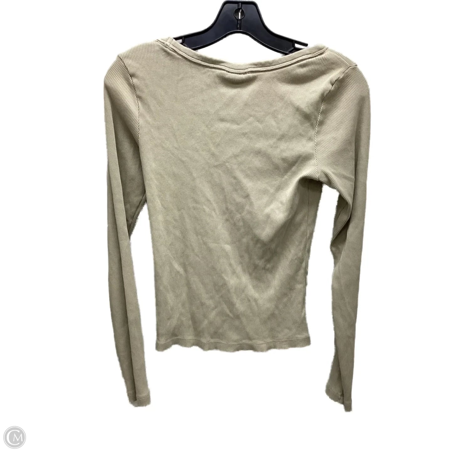 Top Long Sleeve By Universal Thread In Beige, Size: M