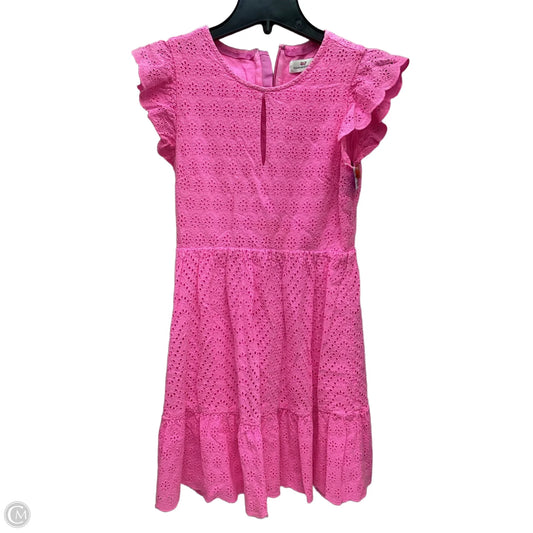 Dress Casual Midi By Vineyard Vines In Pink, Size: Xs