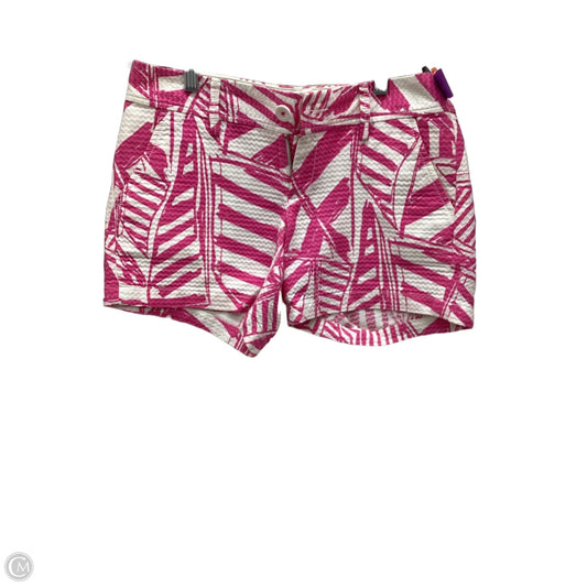 Shorts By Lilly Pulitzer In Pink & White, Size: 2