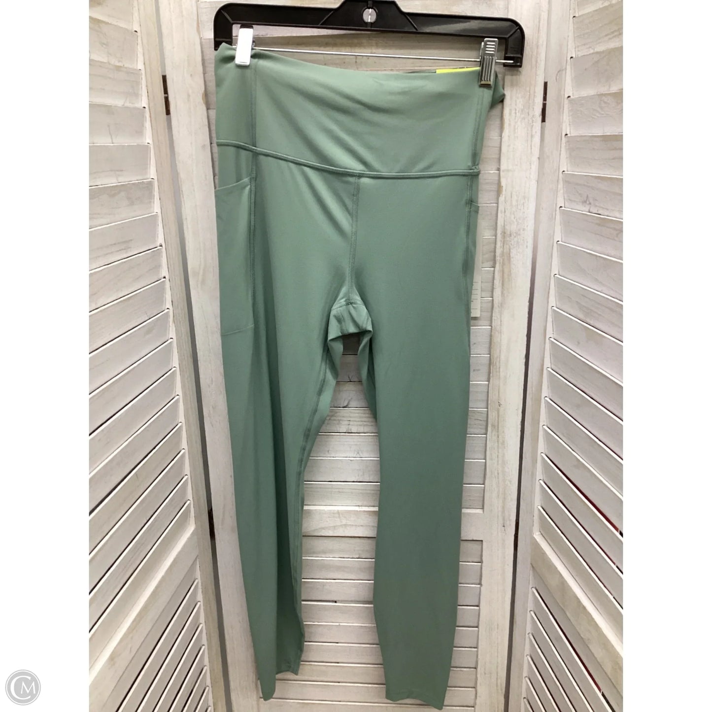 Athletic Leggings By All In Motion In Green, Size: L