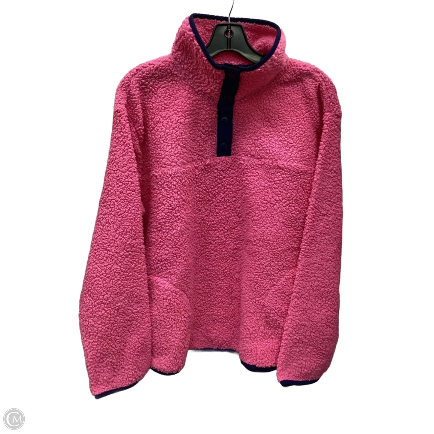 Sweatshirt Collar By St Johns Bay In Pink, Size: L