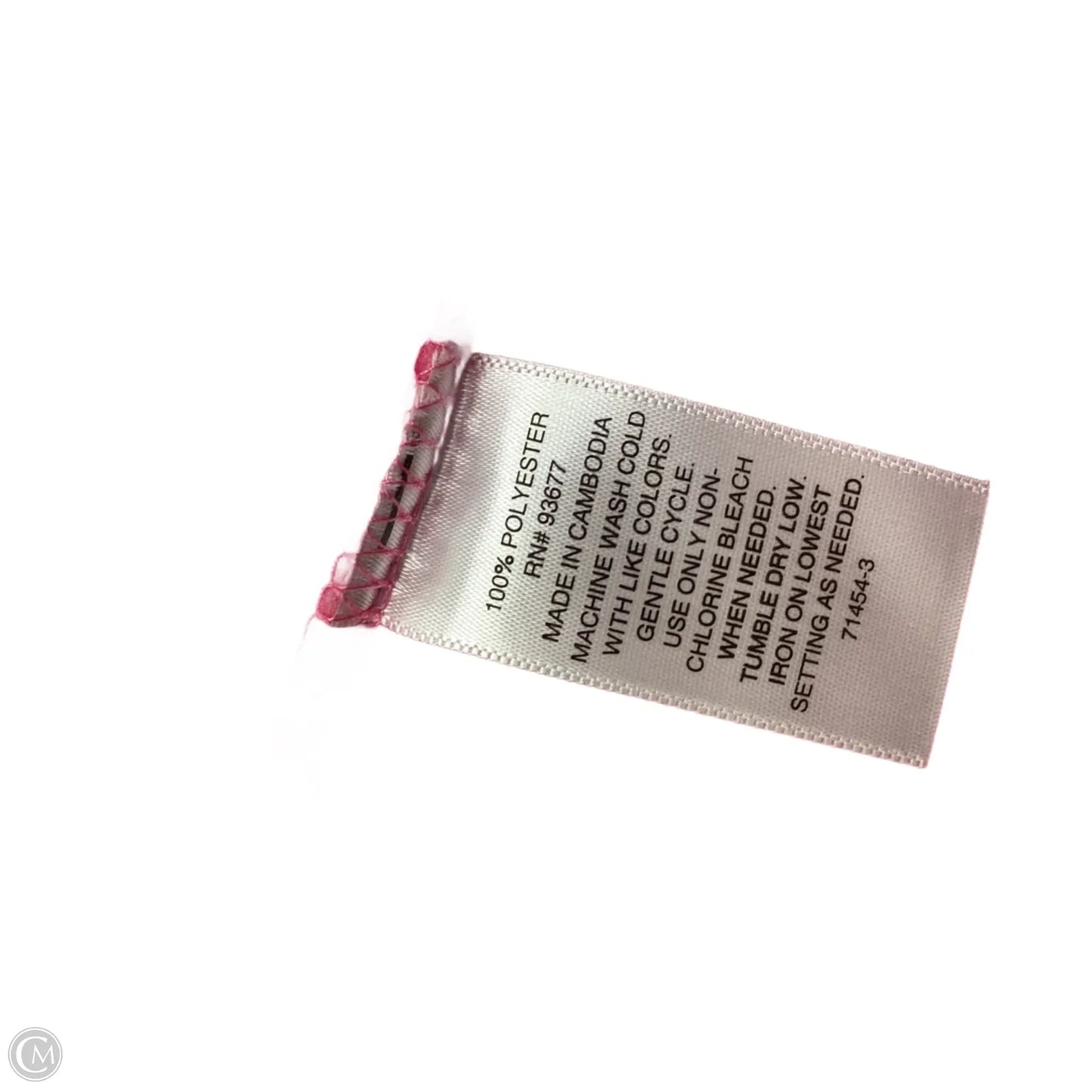 Sweatshirt Collar By St Johns Bay In Pink, Size: L