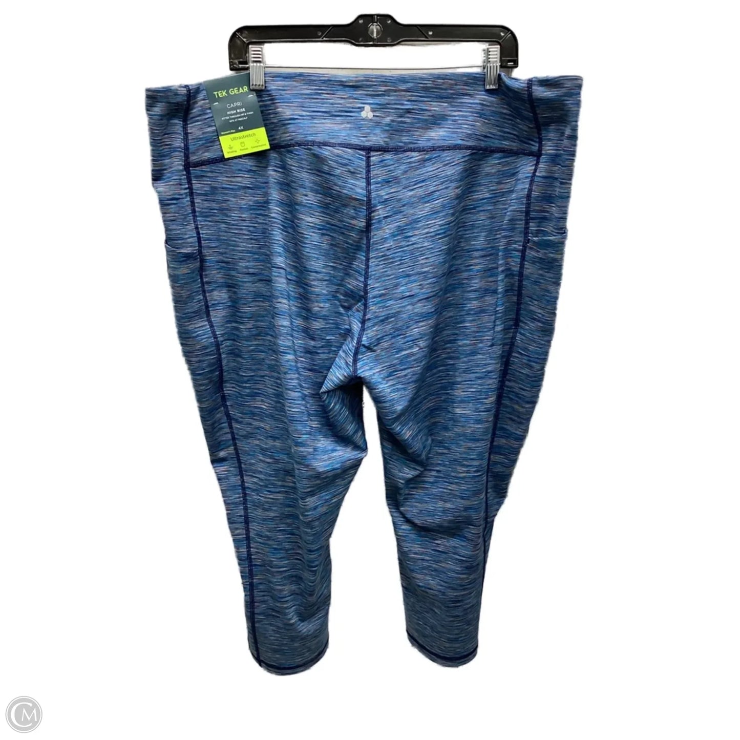 Athletic Capris By Tek Gear In Multi-colored, Size: 4x