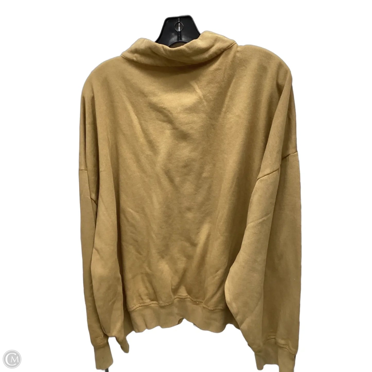 Sweatshirt Crewneck By Pink In Brown, Size: 2x