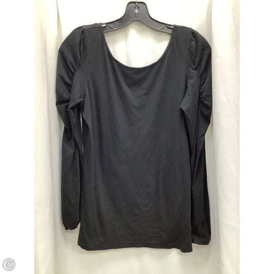 Top Long Sleeve Designer By Lilly Pulitzer In Black, Size: L