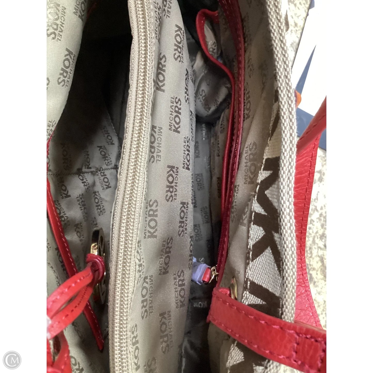 Handbag Designer By Michael Kors, Size: Large