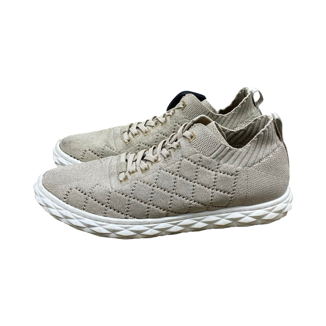 Shoes Sneakers By Vaneli In Gold, Size:8