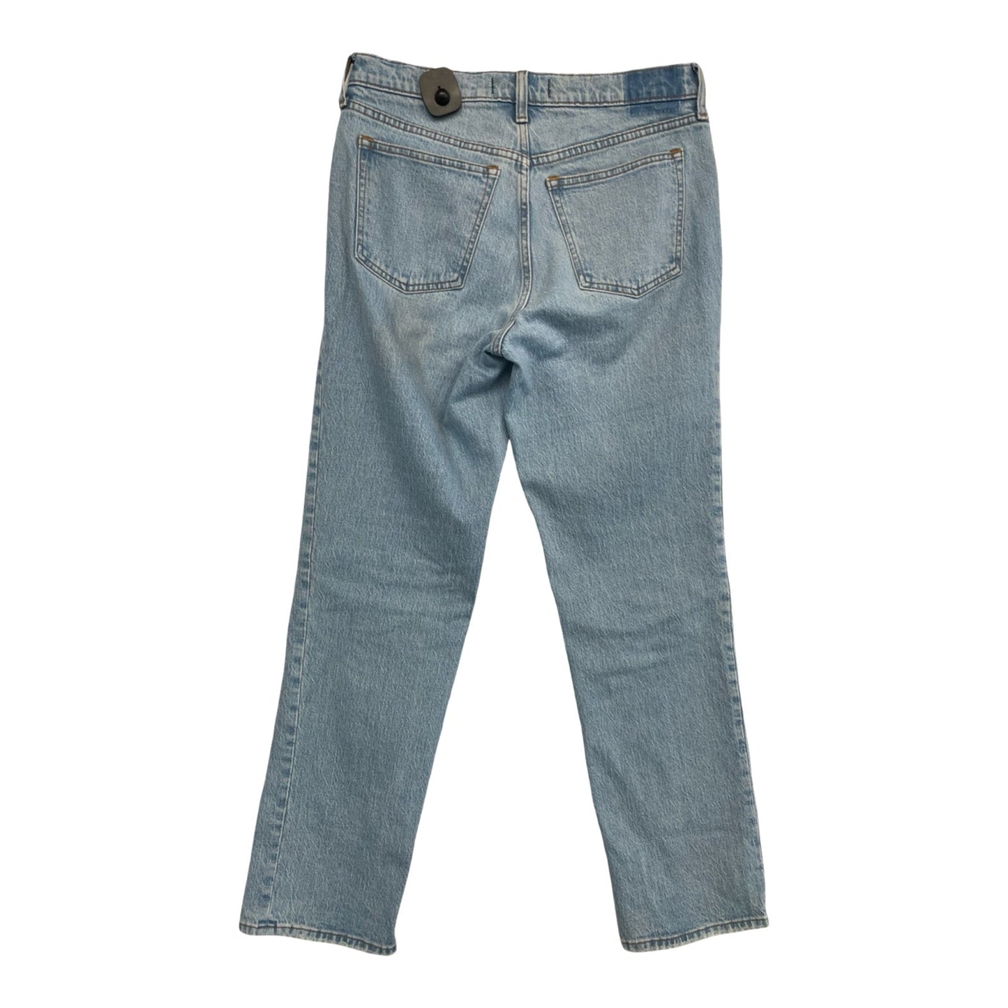 Jeans Straight By Abercrombie And Fitch In Blue Denim, Size:6