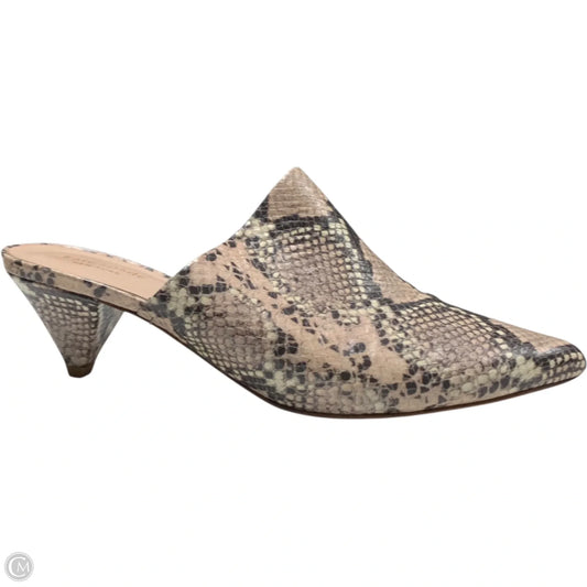 Shoes Designer By Kate Spade In Animal Print, Size: 9