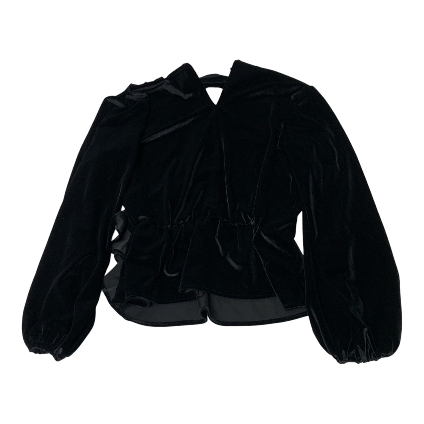 Top Long Sleeve By New York And Co In Black, Size: Xs