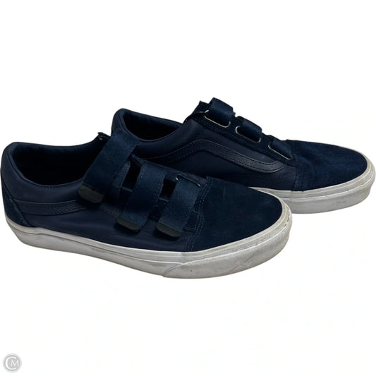Shoes Sneakers By Vans In Navy, Size: 10