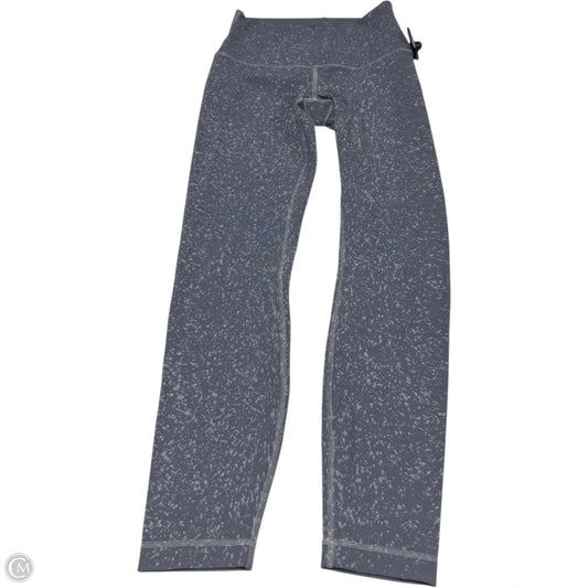 Athletic Leggings By Lululemon In Grey, Size: S