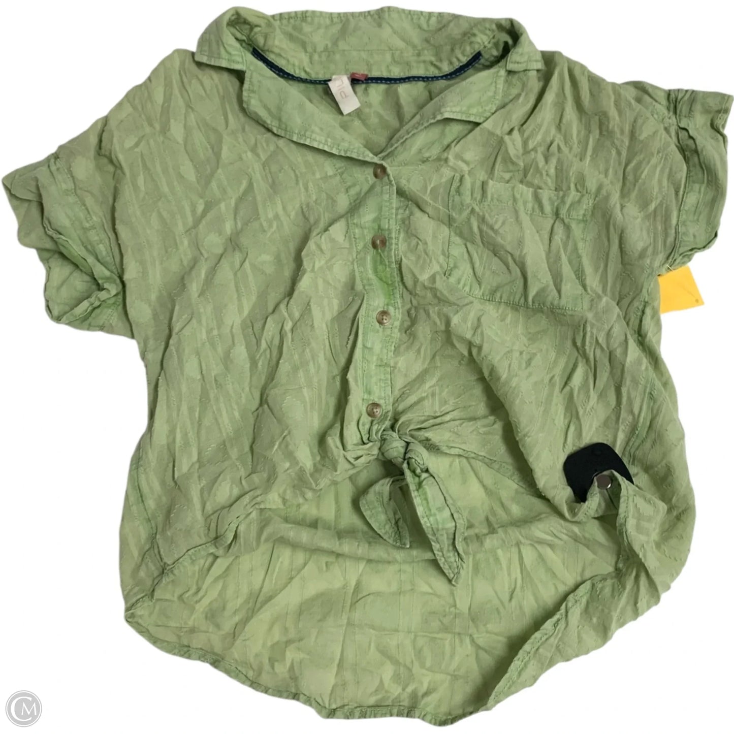 Top Short Sleeve By Pilcro In Green, Size: Xs