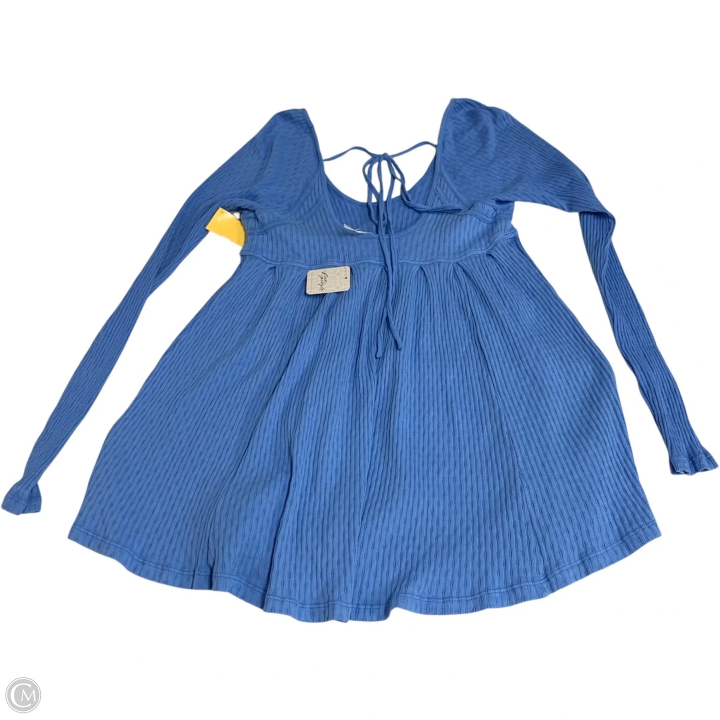 Top Long Sleeve By Free People In Blue, Size: Xs