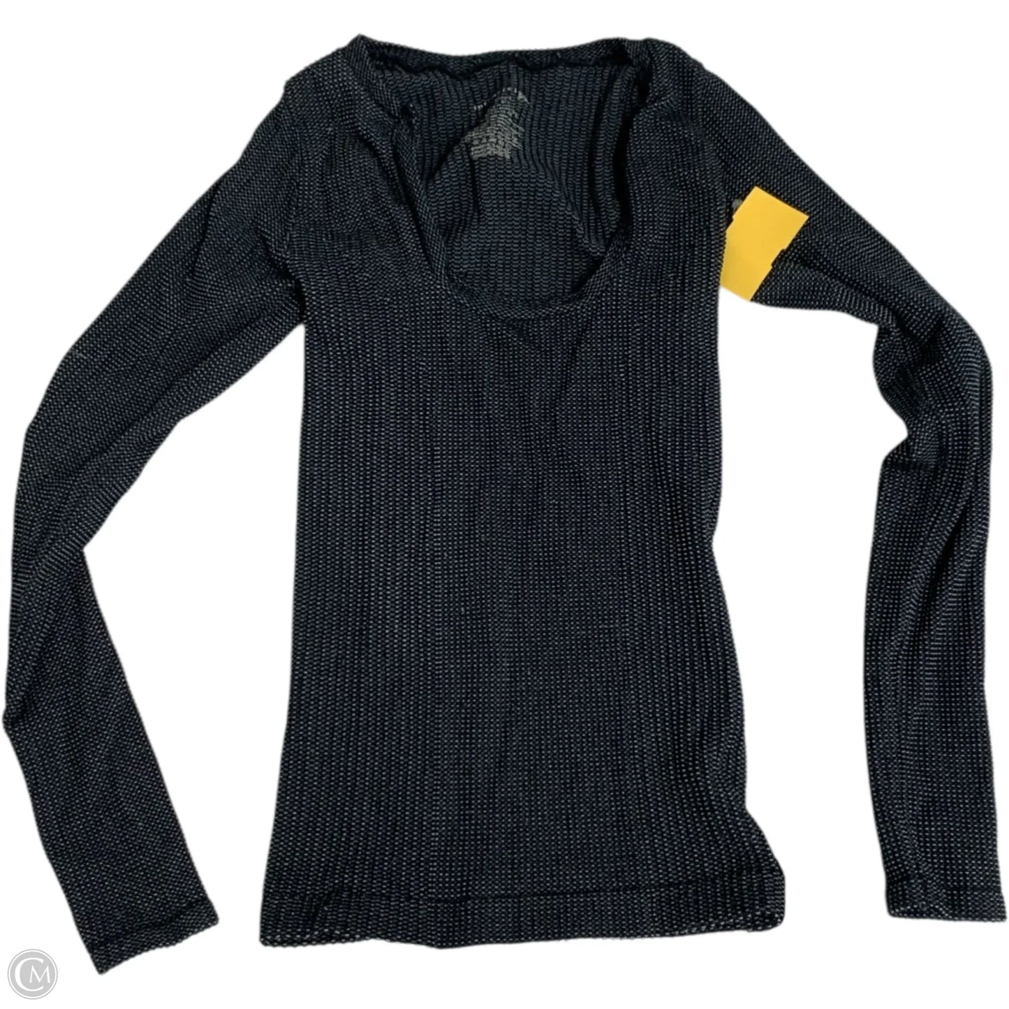 Top Long Sleeve By Free People In Black, Size: M