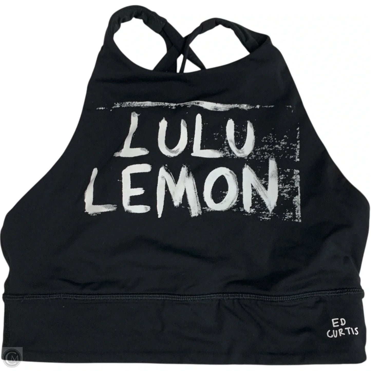 Athletic Bra By Lululemon In Black, Size: S