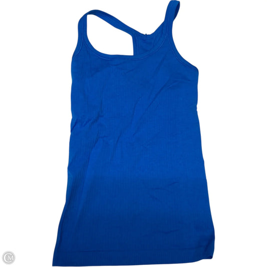 Athletic Tank Top By Lululemon In Blue, Size: Xs