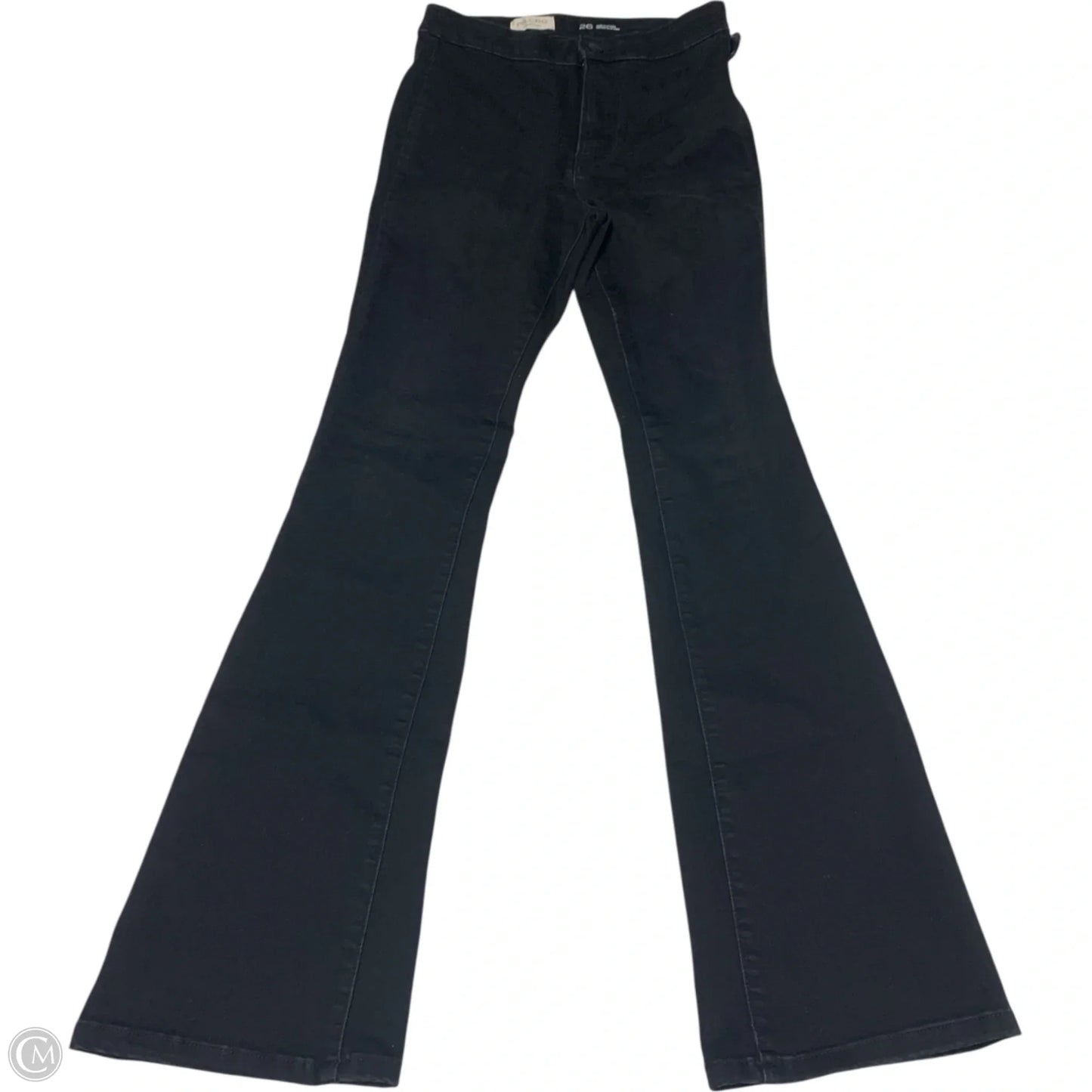 Jeans Boot Cut By Pilcro In Black Denim, Size: 2
