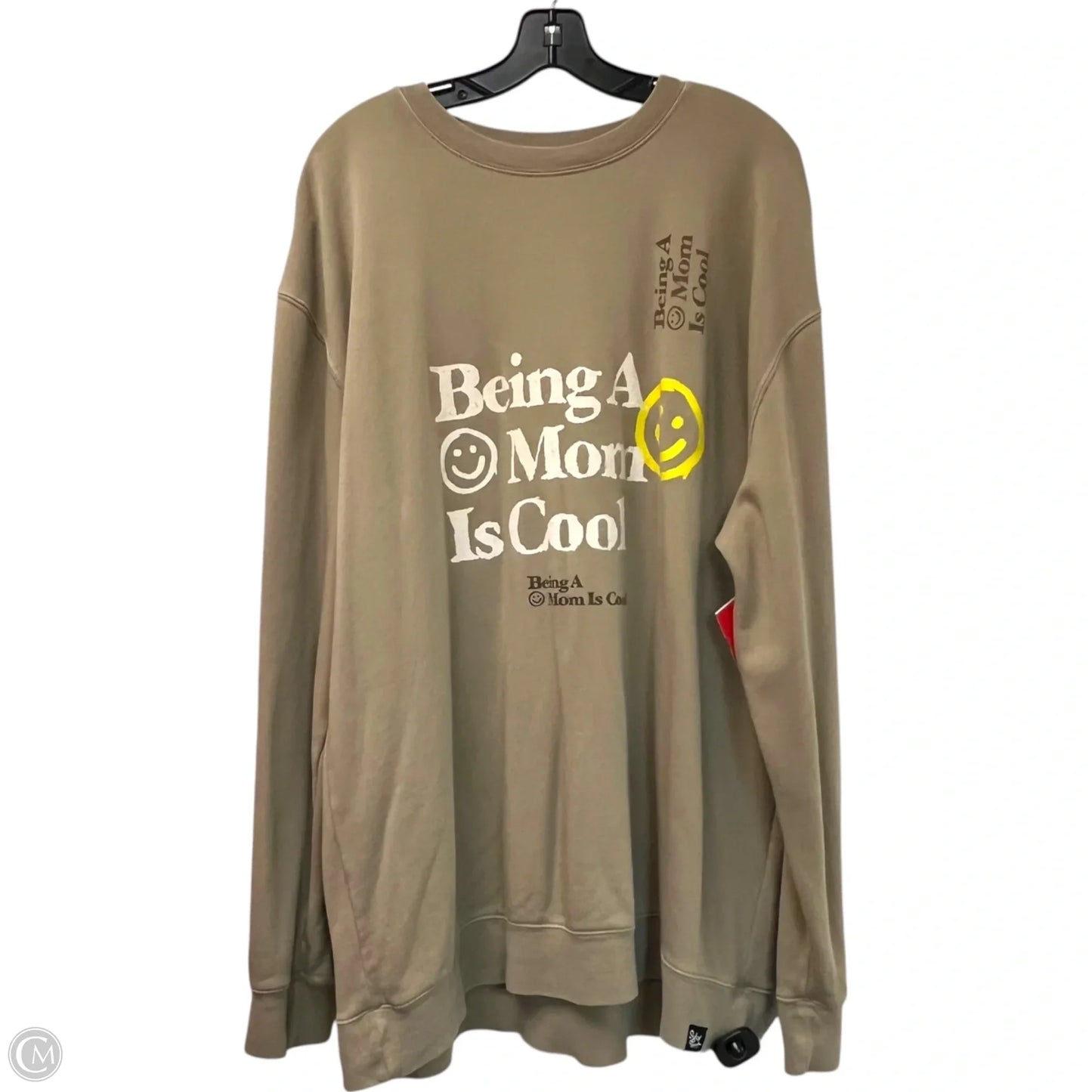 Sweatshirt Crewneck By Slyfox Threads In Green, Size: 2x