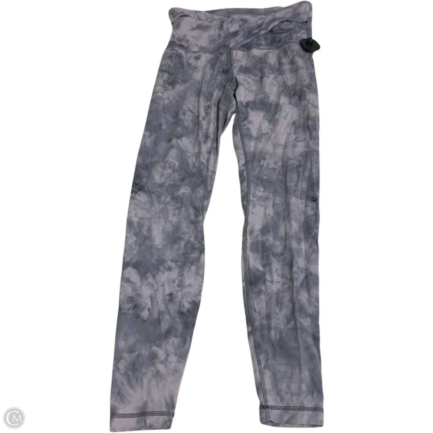 Athletic Leggings By Lululemon In Tie Dye Print, Size: M