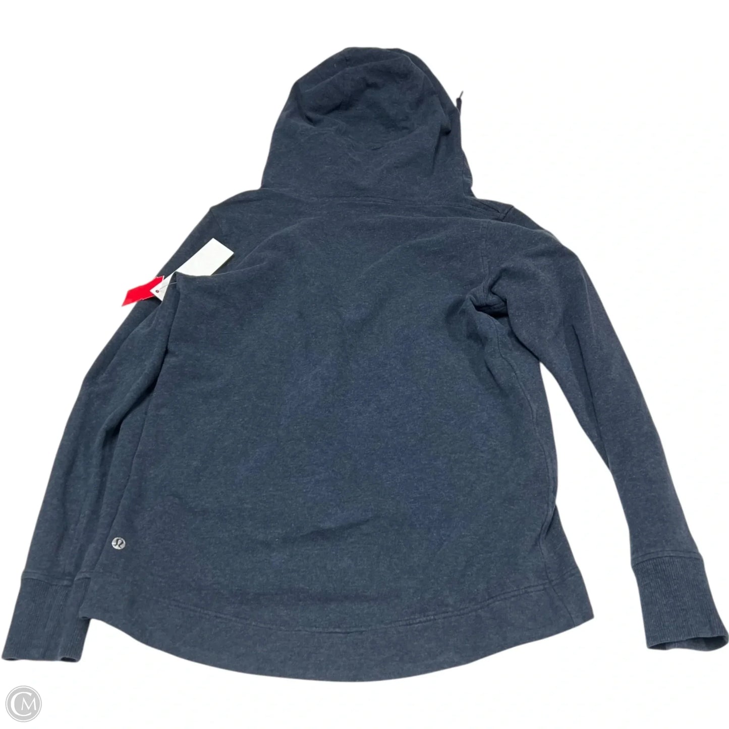 Athletic Sweatshirt Hoodie By Lululemon In Navy, Size: S