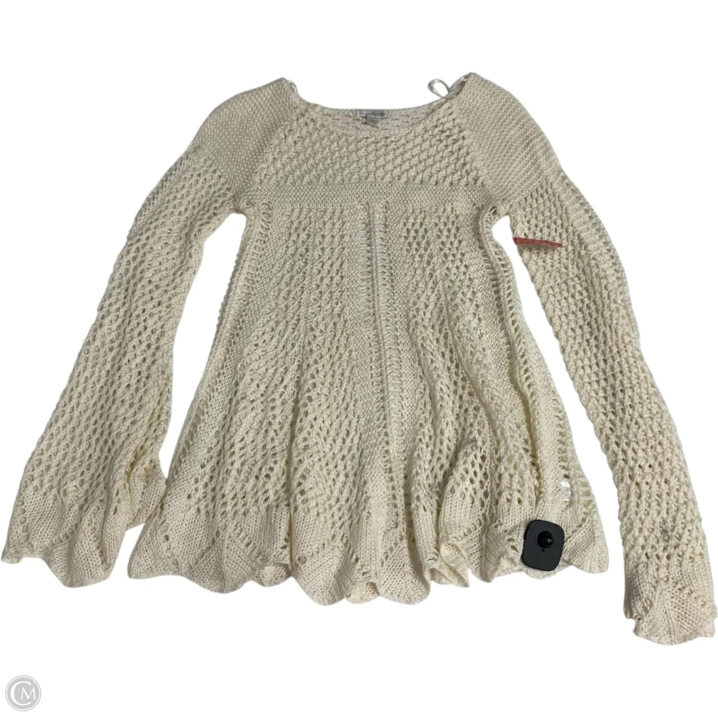 Sweater By Charming Charlie In Cream, Size: M