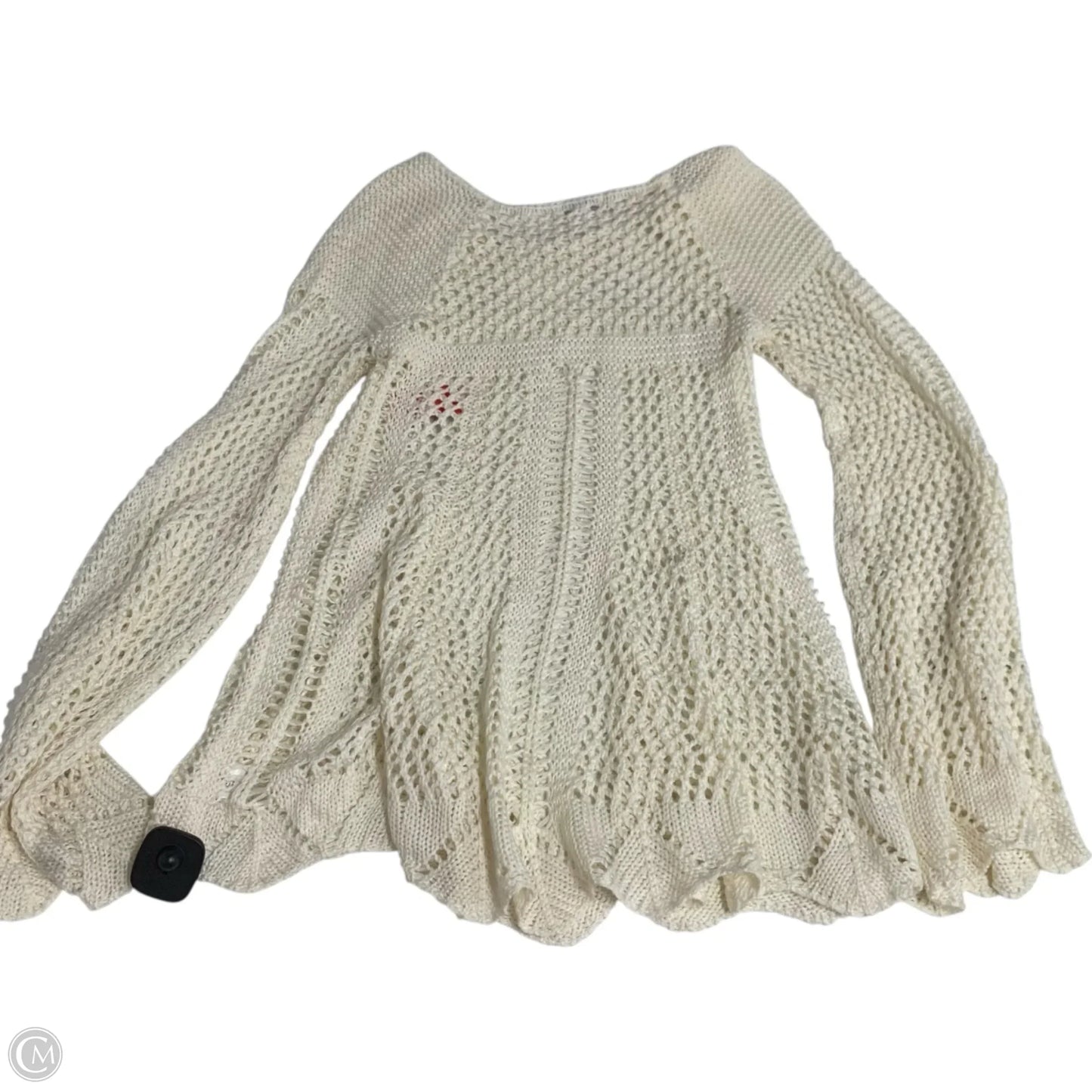 Sweater By Charming Charlie In Cream, Size: M