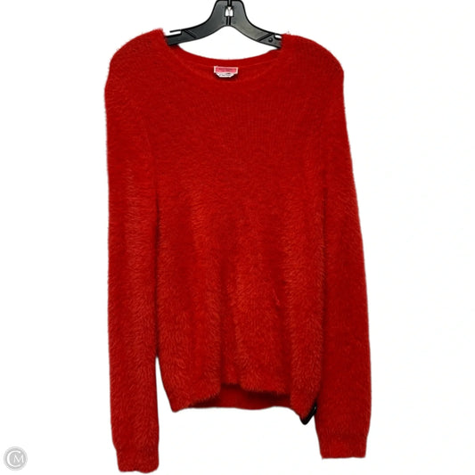 Sweater Designer By Kate Spade In Red, Size: Xs
