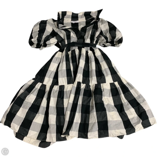 Dress Designer By Kate Spade In Black & White, Size: L