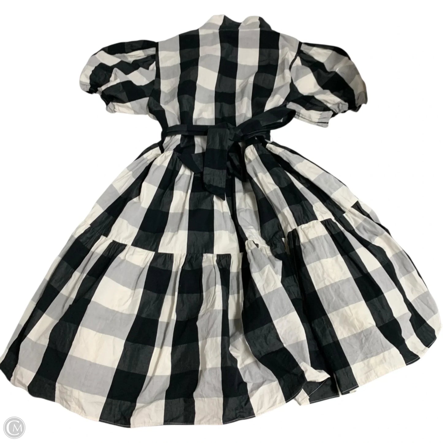 Dress Designer By Kate Spade In Black & White, Size: L