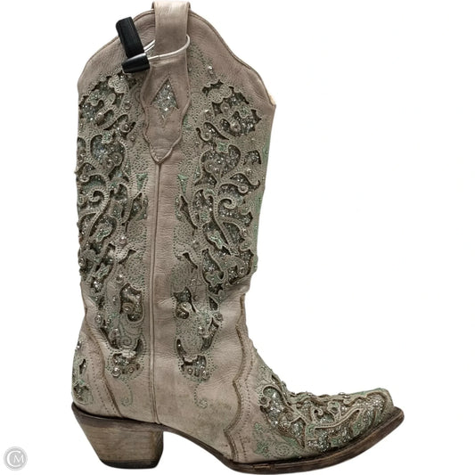 Boots Western By Corral In Taupe, Size: 7